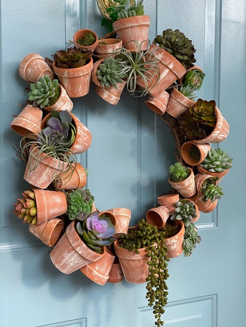 Indoor Succulent Wreath 3