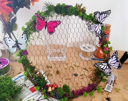 Wonderful Succulent Wreath 1