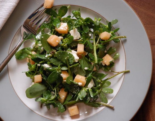 Purslane and Feta Salad