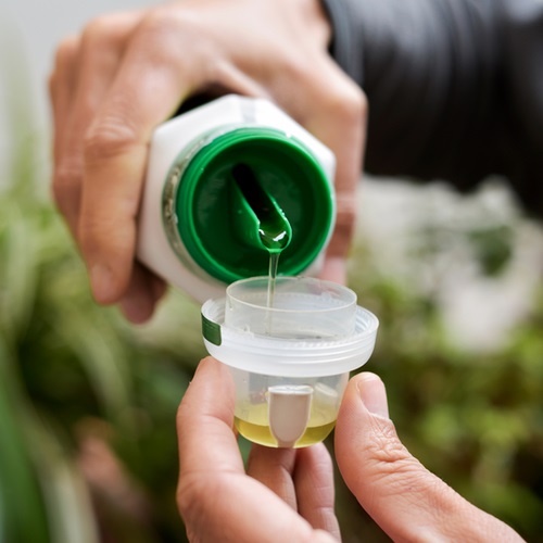 dose of liquid fertilizer