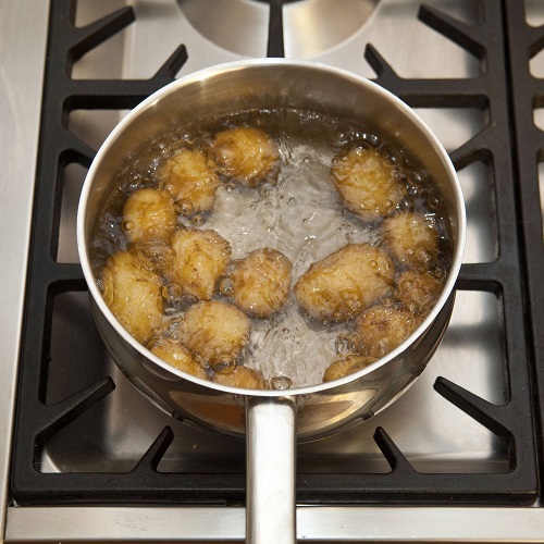 Use Potato Water on snake plant