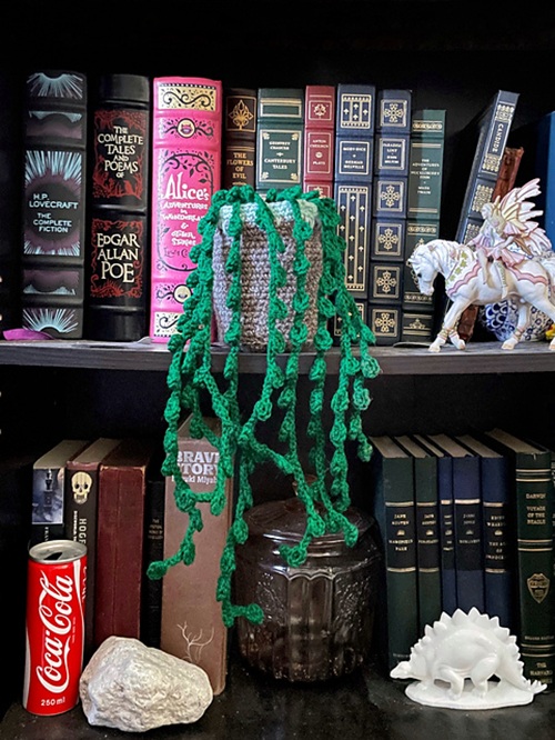 Free Crochet String of Pearls Pattern 4