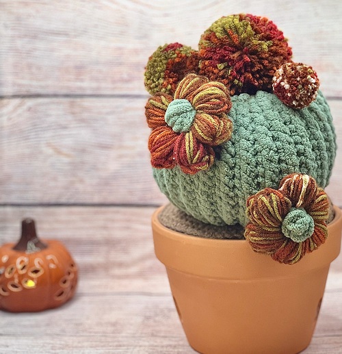 Crochet small cactus pattern