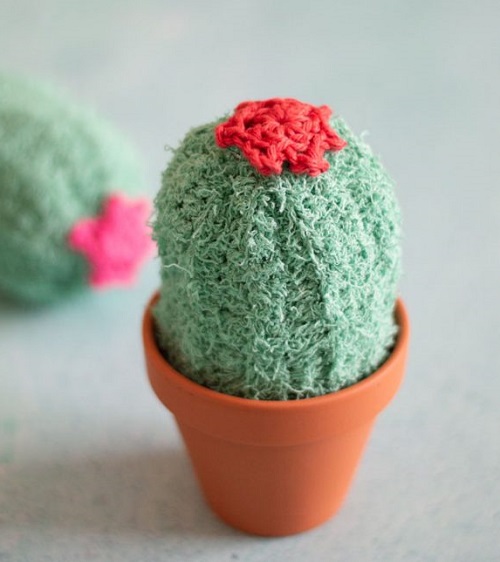 Crochet Cactus Pattern 3