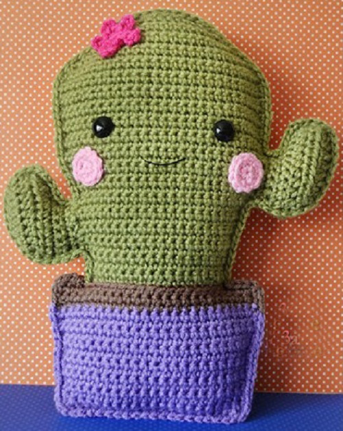 Crochet Cactus Pattern 4