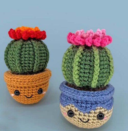 Crochet Cactus Pattern 1