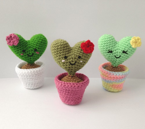 DIY Crochet Hoya Heart Plant 3
