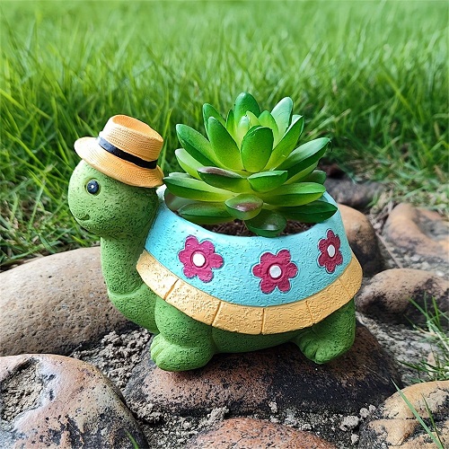 unique Animal Clay Planter 5