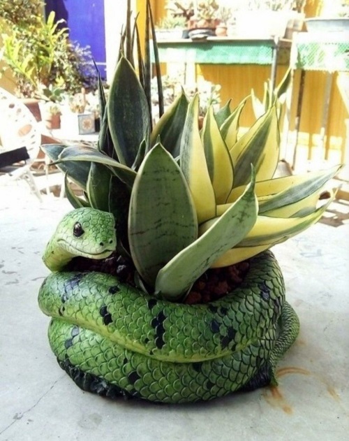 Animal Clay Planter 2