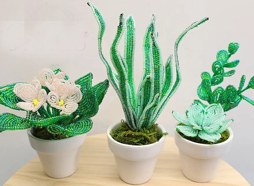 DIY Beaded Plants That Look Real 3