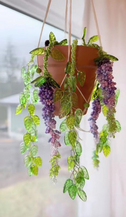 DIY Beaded plant