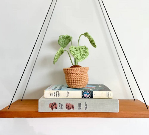 DIY Crochet Monstera Plant