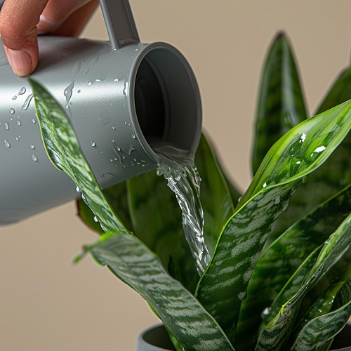 indoor plants watering