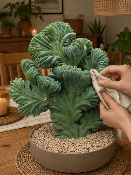 Wipe the Leaves