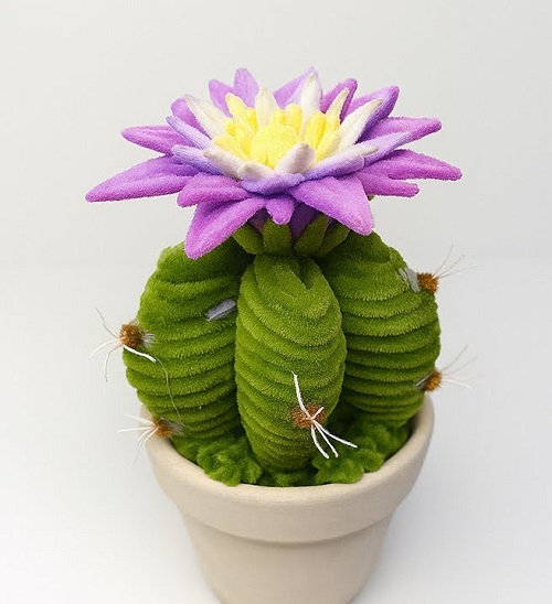 beautiful Pipe Cleaner Succulents 3