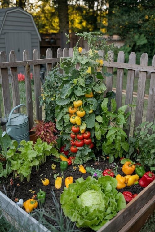 vegies in Chaos Garden