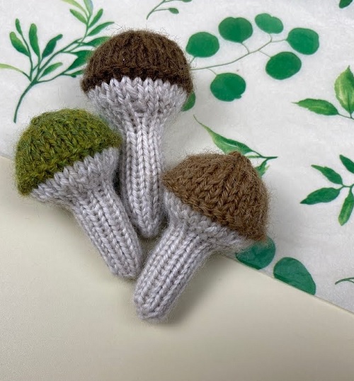 Cozy Autumn Mushrooms Toy