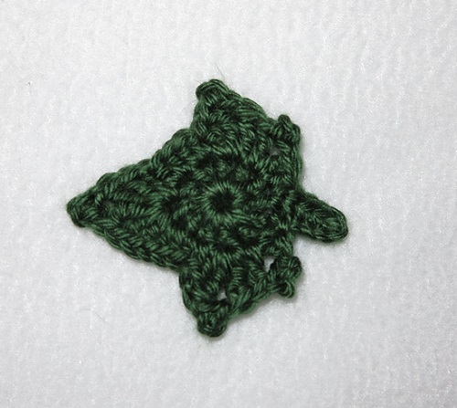 crochet Ivy Leaves Coasters