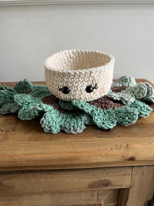 crochet Succulent Coasters