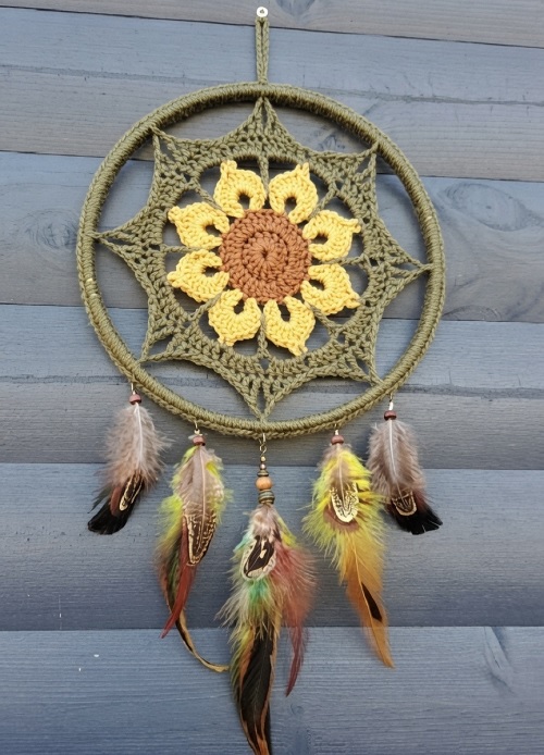 DIY Flower Wall Hanging