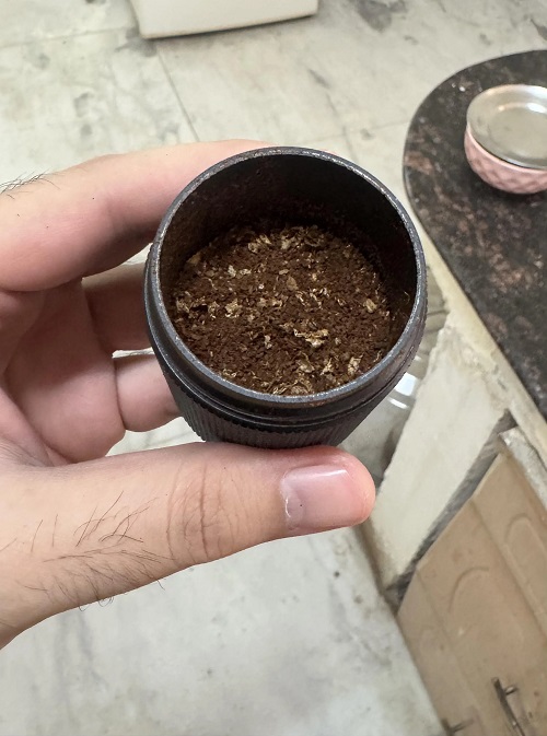Coffee Grounds Trick 4