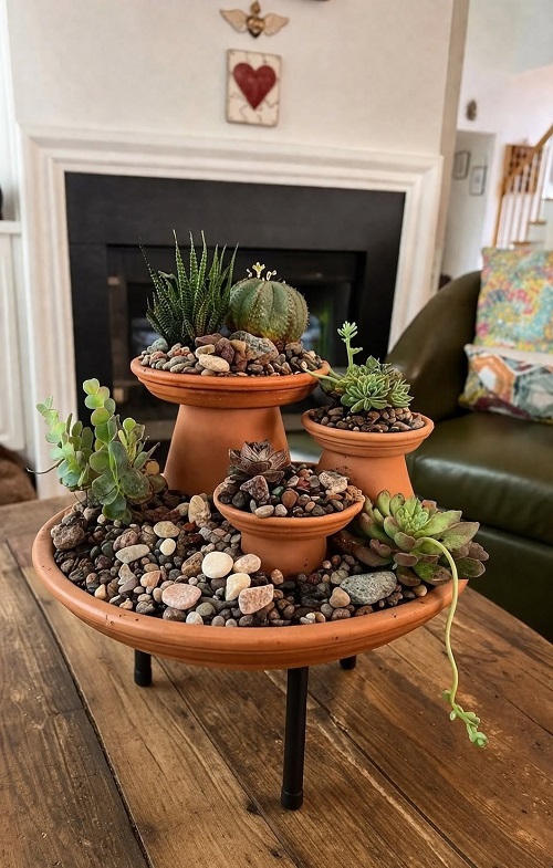 mini succulent garden