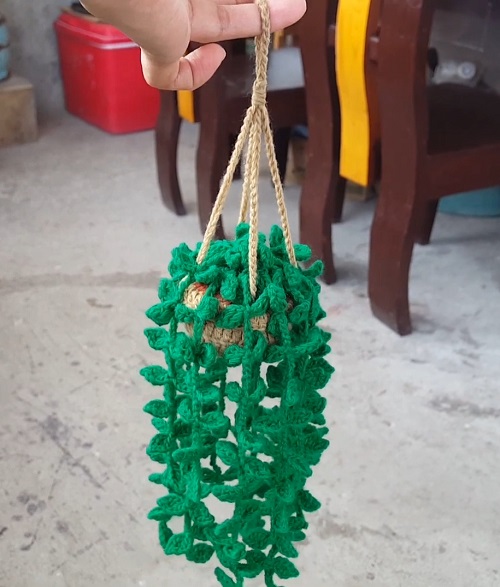 realistic succulent vines free crochet patterns 